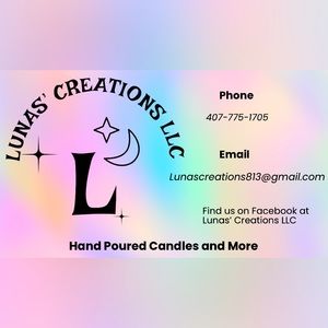 Hand poured oven scenic candle